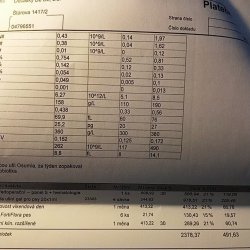 Beník - výsledky krve

