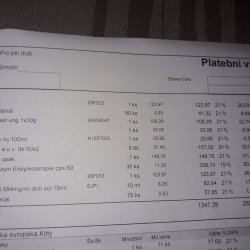 Faktura z veteriny - Myšák 