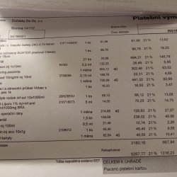 Faktura Chundelka a Lízinka